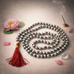 Parad 6mm Japa Mala 108 Beads