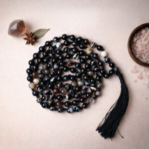 Sulemani Hakik Japa Mala With Certificate 6mm Beads Mala