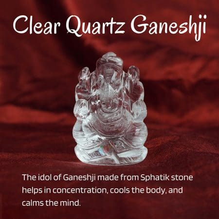 Clear Quartz Ganesha High Quality