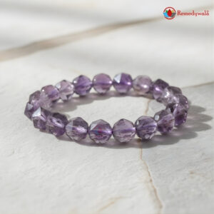 Amethyst Starcut 10mm Bracelet