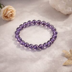 Pure Amethyst 7-8mm Bracelet