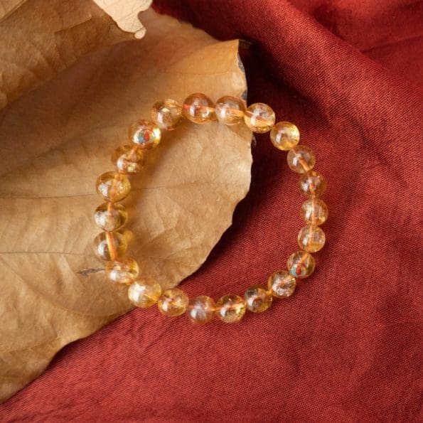 Natural Citrine 10mm Bracelet