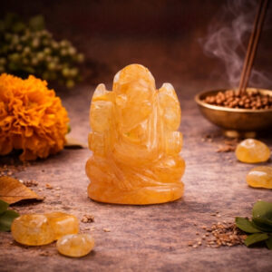 Yellow Aventurine Ganesha