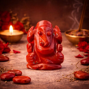 Red Jasper Ganesha
