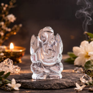 Clear Quartz Ganesha