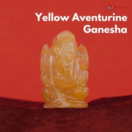 Yellow Aventurine Ganesha