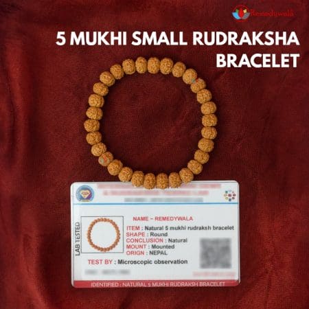 5 Mukhi Small Rudraksha Bracelet