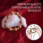 Bodhi Bead & Small Rudraksha Bracelet