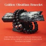 Golden Obsidian Bracelet