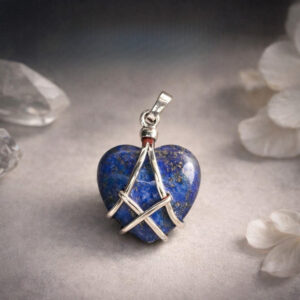 Lapis Lazuli Small Heart Pendant