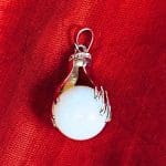 Opalite Holding Hand Pendant