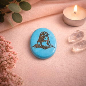 Turquoise Adiyogi Coin
