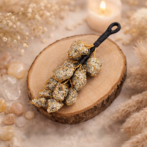 Golden Pyrite Stone Grapes