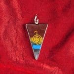 7 Chakra Triangle Shape Pendant