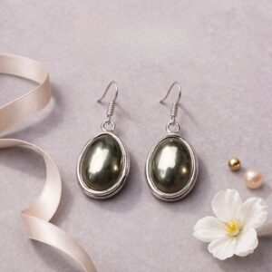 Golden Pyrite Tumble Earrings