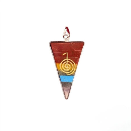 7 Chakra Triangle Shape Pendant