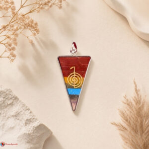 7 Chakra Triangle Shape Pendant