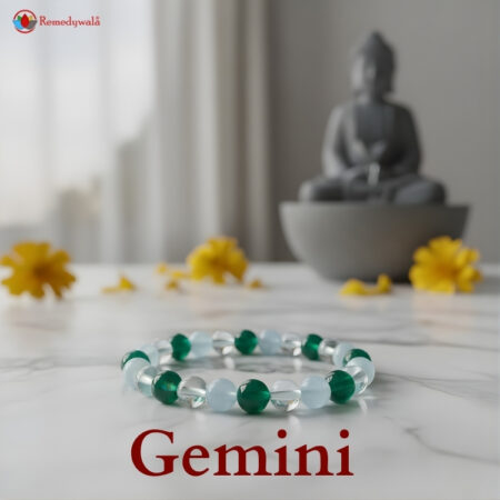 Gemini Zodiac Crystal Bracelet