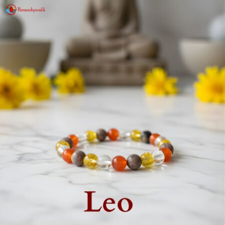 Leo Zodiac Crystal Bracelet