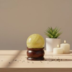 Lemon Quartz Sphere Ball
