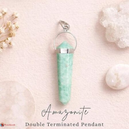 Amazonite Double Terminated Pendant