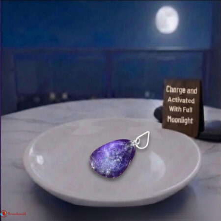 Amethyst Small Tumble Pendant