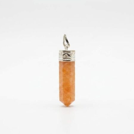 Citrine Pencil Pendant