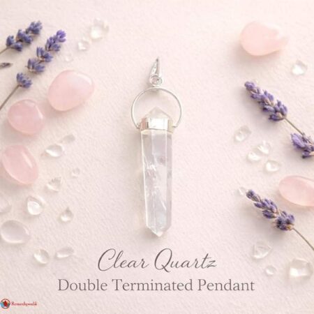 Clear Quartz Double Terminated Pendant