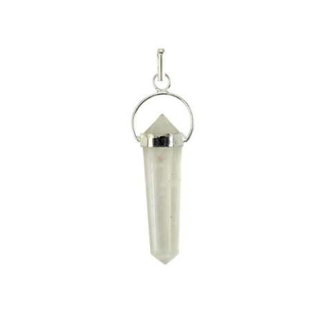 Clear Quartz Double Terminated Pendant