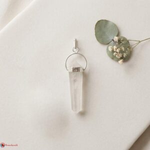 Clear Quartz Double Terminated Pendant