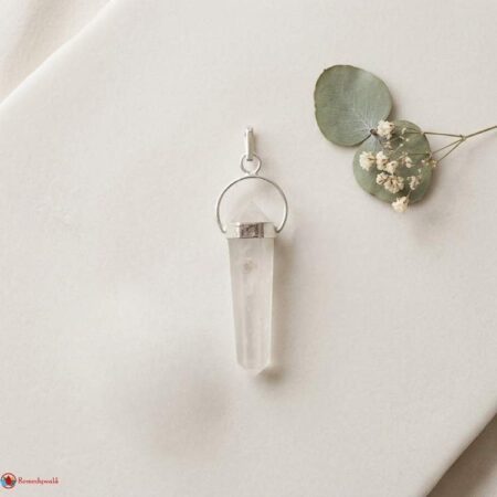 Clear Quartz Double Terminated Pendant