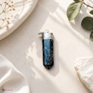 Garnet Pencil Pendant