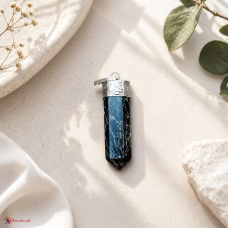 Garnet Pencil Pendant