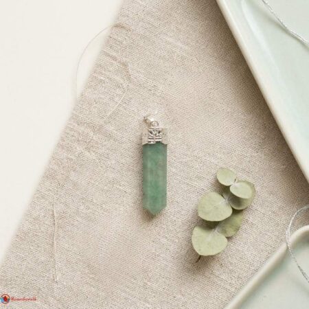 Green Aventurine Pencil Pendant