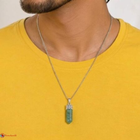 Green Aventurine Pencil Pendant