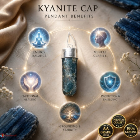 Kyanite Cap Pendant