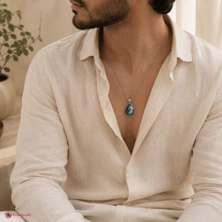 Labradorite Frame Pendant