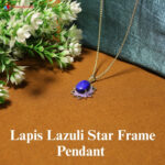 Lapis Lazuli Star Frame Pendant (5)
