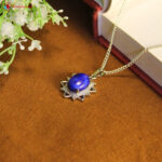 Lapis Lazuli Star Frame Pendant (5)