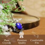 Lapis Lazuli Star Frame Pendant (5)