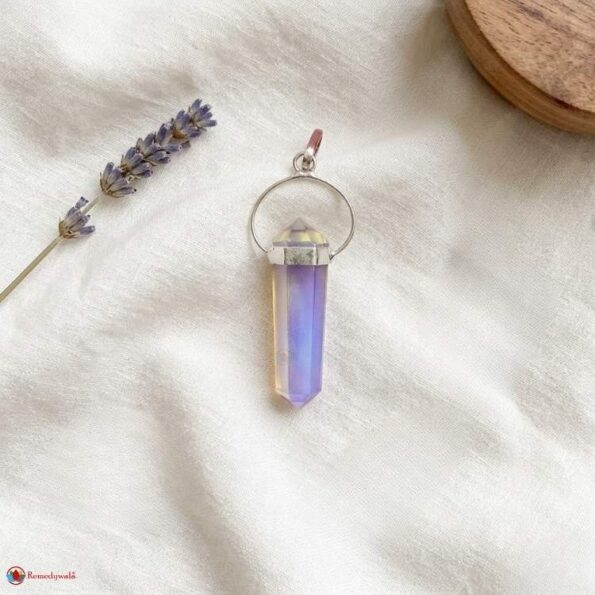Opalite Double Terminated Pendant