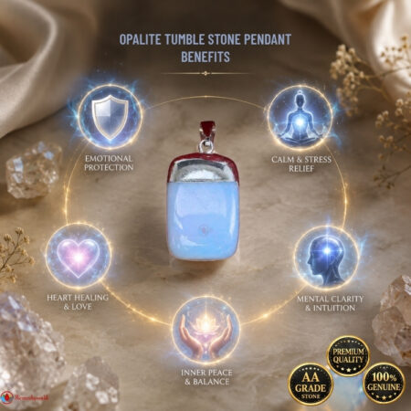 Opalite Tumble Stone Pendant