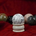 White Howlite Sphere Ball