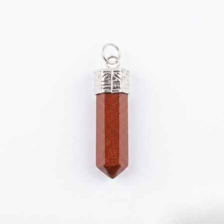 Red Jasper Pencil Pendant