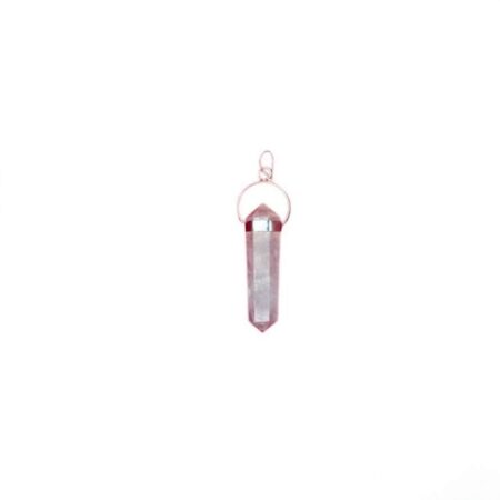 Rose Quartz Double Terminated Pendant