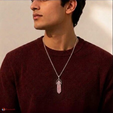 Rose Quartz Double Terminated Pendant