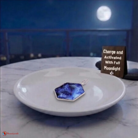 Sodalite David Star Shape Frame Pendant