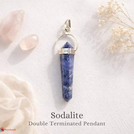 Sodalite Double Terminated Pendant