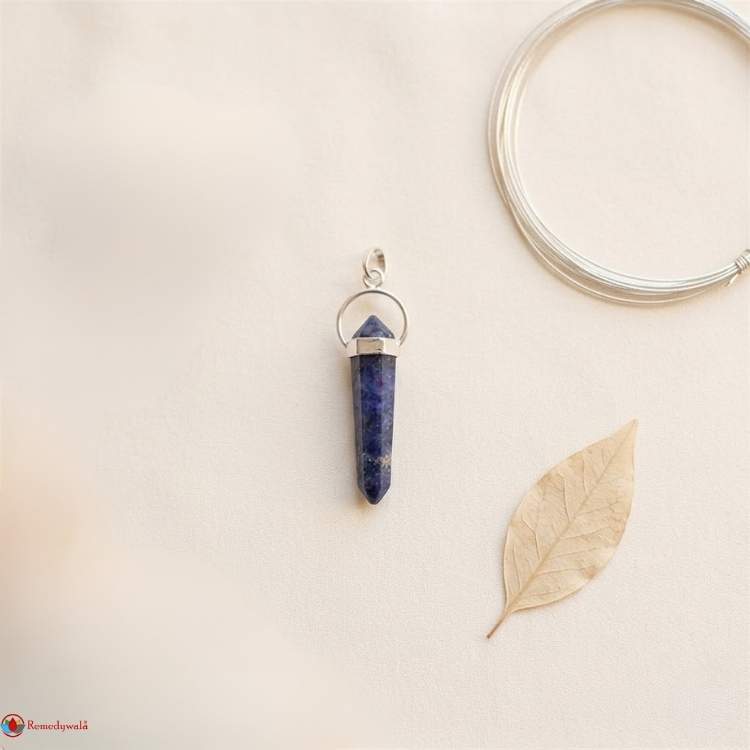 Sodalite Double Terminated Pendant