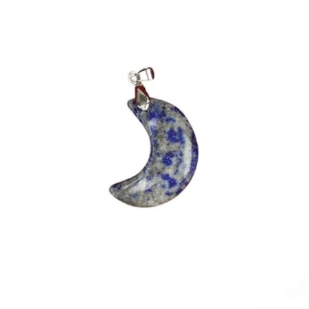 Sodalite Half Moon Pendant